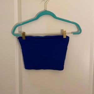 Garage Royal Blue tube top